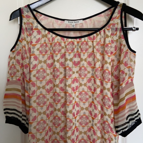 Black Rainn patterned dress - Picture 2 of 2